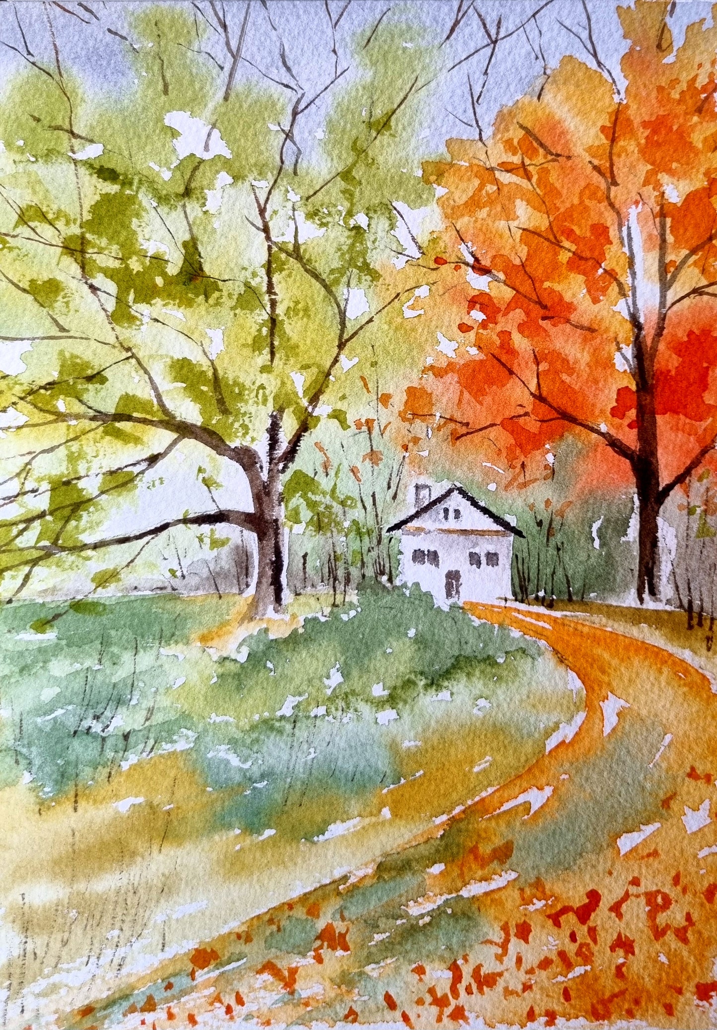 Under the Autumn Trees