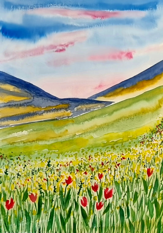 Spring Blossoms in the Valley