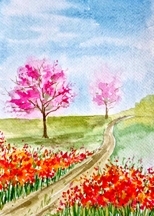 Dreamy Spring Path